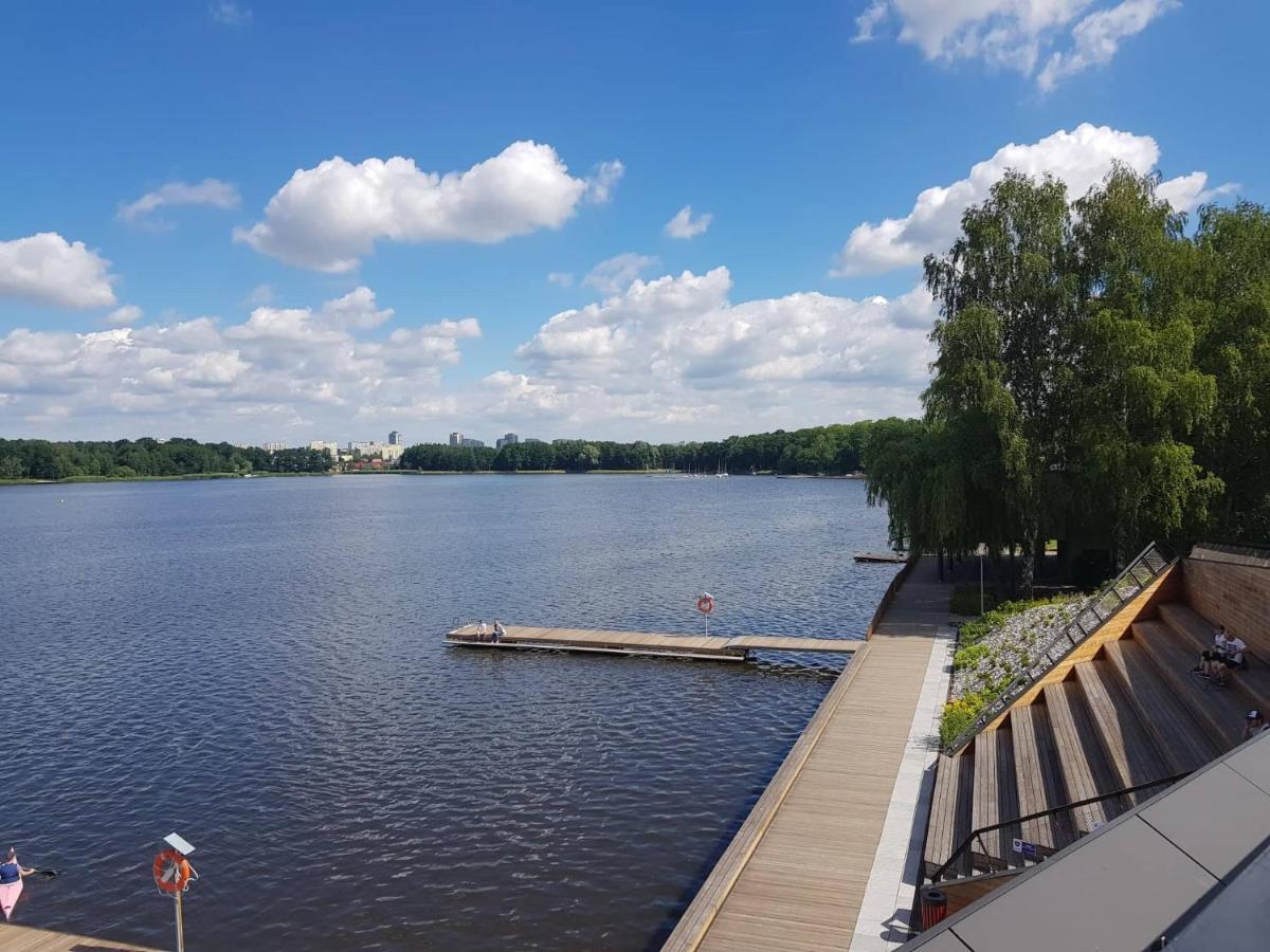 Pokoje Goscinne Nad Jeziorem Tychy Exteriör bild